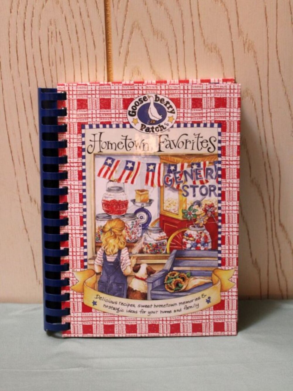 Hometown Favorites Recipe Book 2000 Copyright Date - Hardback & Spiral